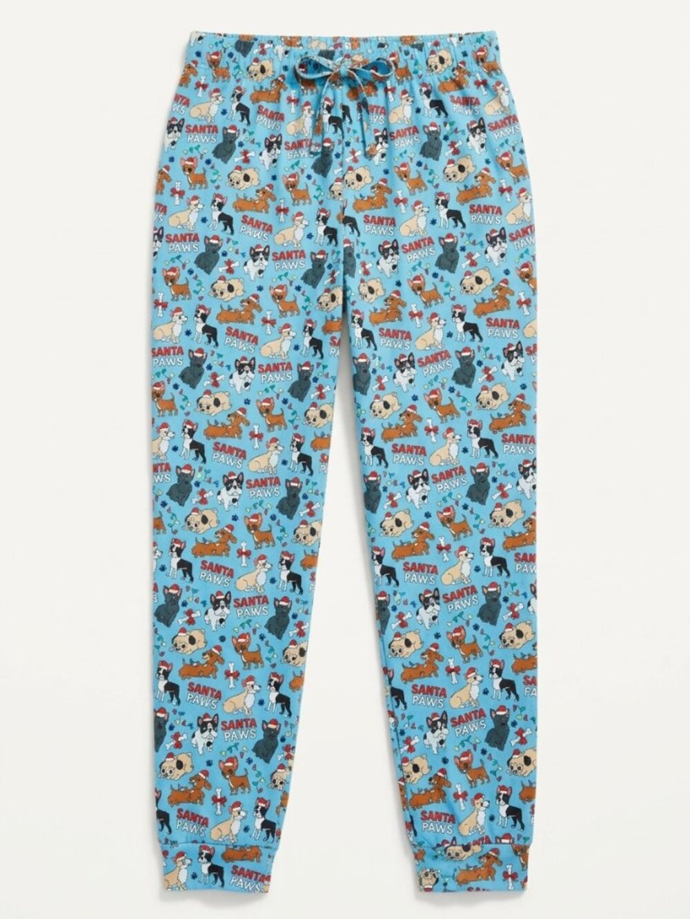 Main and Local "Santa Paws" Holiday Lounge Pants